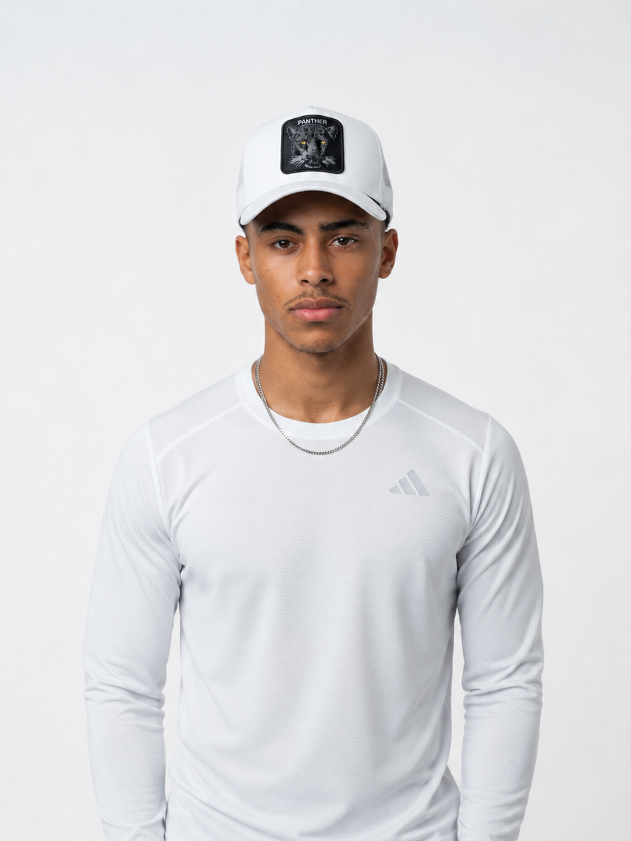 Panther Cap — White Edition