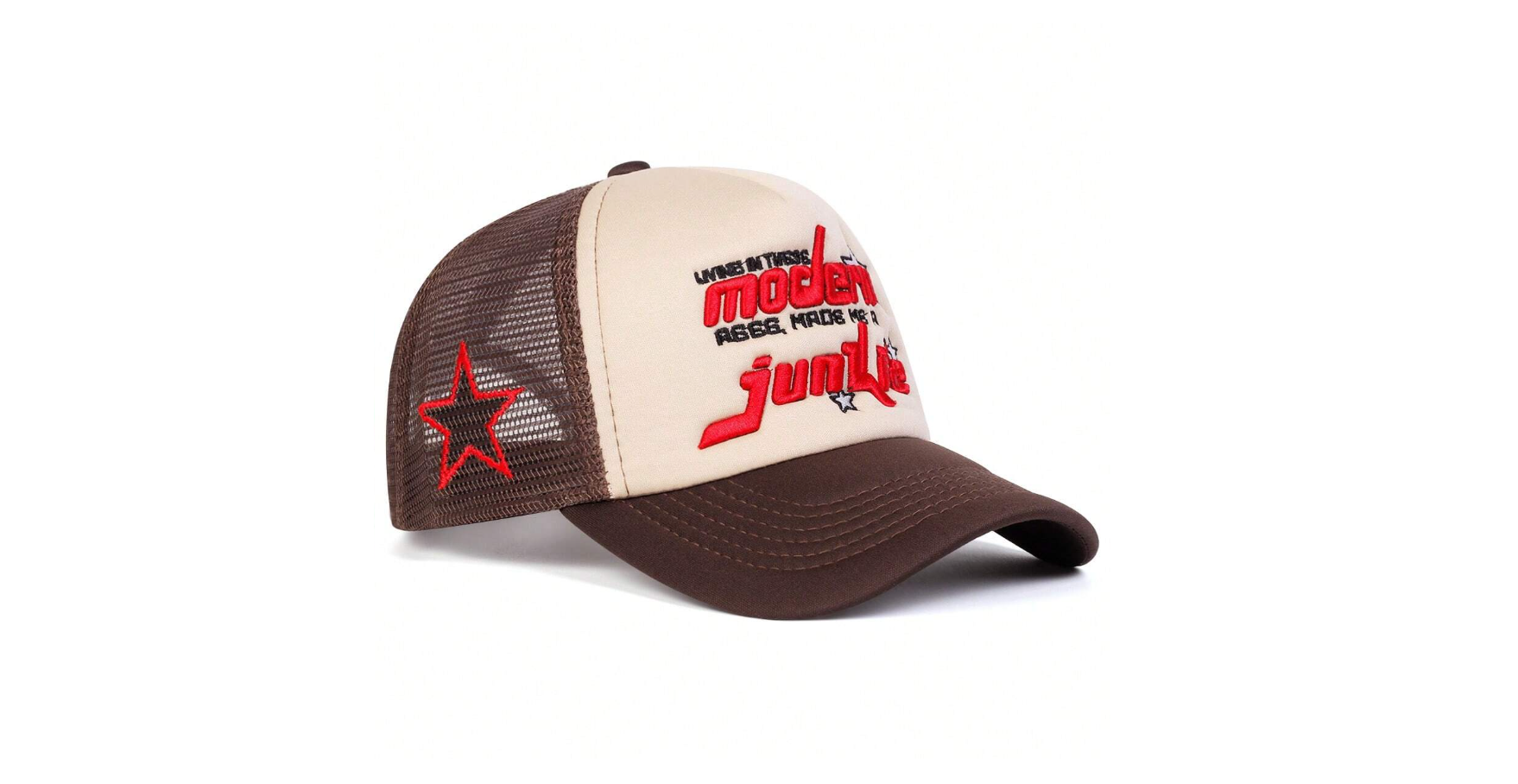 Modern Junkie Cap — Beige / Brown Edition